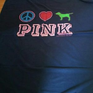 Vintage pink blanket